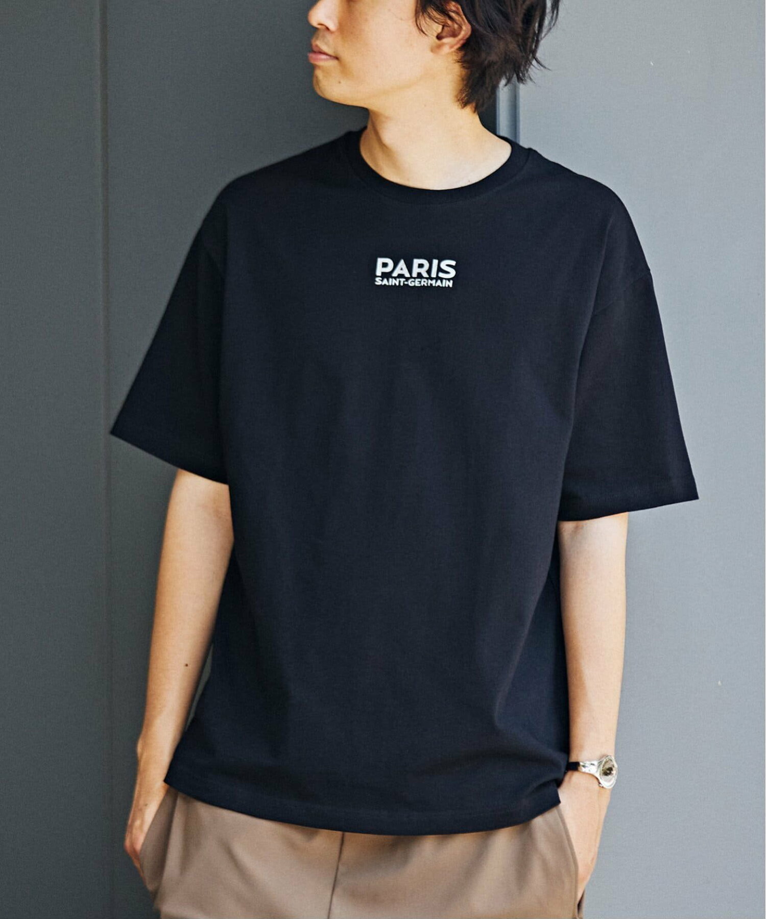 【Paris Saint-Germain】MINI PARIS プリント Tシャツ